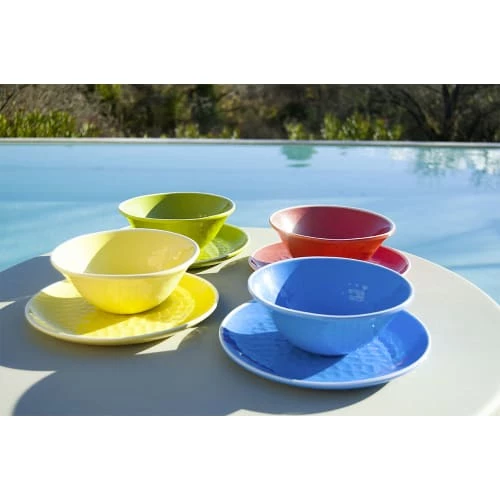 Les Jardins De La Comtesse Assiettes à Dessert Assiette à Dessert Bleue 23 Cm - Lot De 2 5 Les Jardins De La Comtesse Assiettes à Dessert Assiette à Dessert Bleue 23 Cm - Lot De 2 – Image 5