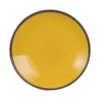 Maisons Du Monde Assiettes à Dessert Assiette à Dessert En Faïence Jaune - Lot De 2
