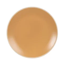 Maisons Du Monde Assiettes à Dessert Assiette à Dessert En Faïence Jaune - Lot De 6 -Assiettes Soldes Magasin assiette a dessert en faience jaune 1000 6 3 228537 1 2