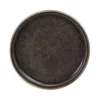 Maisons Du Monde Assiettes à Dessert Assiette à Dessert En Grès Anthracite - Lot De 4