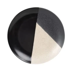 Maisons Du Monde Assiettes à Dessert Assiette à Dessert En Grès Tricolore - Lot De 4