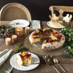 Maisons Du Monde Vaisselle De Noël Assiette à Dessert En Porcelaine Blanche - Lot De 6 -Assiettes Soldes Magasin assiette a dessert en porcelaine blanche 1000 0 30 174403 6