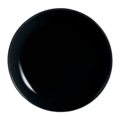 Luminarc Assiettes à Dessert Assiette à Dessert Noire D19cm