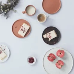 OYOY Living Design Assiettes Plates Assiette à Dîner Blanc 100% Porcelaine Ø26cm -Assiettes Soldes Magasin assiette a diner blanc 100 porcelaine oe26cm 3