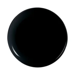 Luminarc Assiettes Plates Assiette à Pizza Noire D32cm