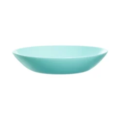 Luminarc Assiettes Creuses Assiette à Soupe En Opale Turquoise D20cm -Assiettes Soldes Magasin assiette a soupe en opale turquoise d20cm 3