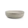 Salt&Pepper Assiettes Creuses Assiette Creuse 21,5xH5,5cm Mat Gris - Lot De 4