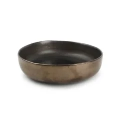 Salt&Pepper Assiettes Creuses Assiette Creuse 21,5xH5,5cm Or Graphite - Lot De 4