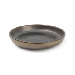 Salt&Pepper Assiettes Creuses Assiette Creuse 21xH3,5cm Or Graphite - Lot De 4 -Assiettes Soldes Magasin assiette creuse 21xh3 5cm or graphite lot de 4 3