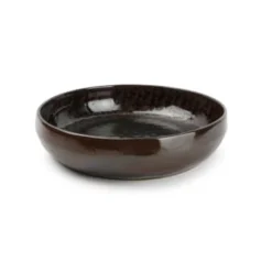 Salt&Pepper Assiettes Creuses Assiette Creuse 22xH5,5cm Brun - Lot De 4 -Assiettes Soldes Magasin assiette creuse 22xh5 5cm brun lot de 4 3