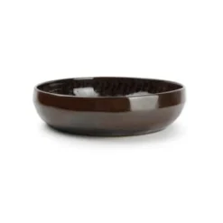 Salt&Pepper Assiettes Creuses Assiette Creuse 22xH5,5cm Brun - Lot De 4 -Assiettes Soldes Magasin assiette creuse 22xh5 5cm brun lot de 4 4