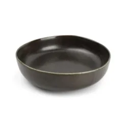 Salt&Pepper Assiettes Creuses Assiette Creuse 22xH6cm ébène - Lot De 4