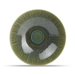 ONA Assiettes Creuses Assiette Creuse 24xH7cm Vert - Lot De 4 -Assiettes Soldes Magasin assiette creuse 24xh7cm vert lot de 4 2