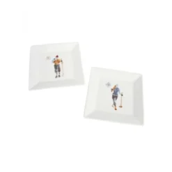 Wadiga Assiettes Creuses Assiette Creuse En Céramique Blanche D17,5cm - Lot De 2