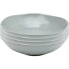 Kare Design Assiettes Creuses Assiette Creuse En Céramique Sauge D21 - Lot De 4