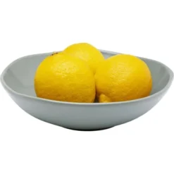 Kare Design Assiettes Creuses Assiette Creuse En Céramique Sauge D21 - Lot De 4 -Assiettes Soldes Magasin assiette creuse en ceramique sauge d21 lot de 4 2