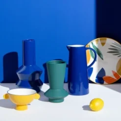 Maisons Du Monde Assiettes Creuses Assiette Creuse En Grès Multicolore Motif Végétal - Lot De 6 -Assiettes Soldes Magasin assiette creuse en gres multicolore motif vegetal 1000 12 27 213719 7