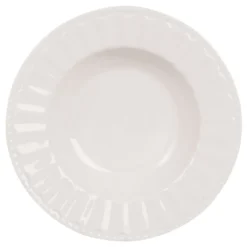 Maisons Du Monde Assiettes Creuses Assiette Creuse En Porcelaine Blanche - Lot De 6 -Assiettes Soldes Magasin assiette creuse en porcelaine blanche 1000 1 31 174404 4
