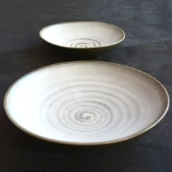 Sibo Homeconcept Assiettes Creuses Assiette Creuse En Porcelaine Gris 20 Cm - Lot De 3 -Assiettes Soldes Magasin assiette creuse en porcelaine gris 20 cm lot de 3 2