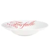 Maisons Du Monde Assiettes Creuses Assiette Creuse En Porcelaine Rouge D 30 Cm - Lot De 2