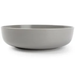 ONA Assiettes Creuses Assiette Creuse Gris Ă 18,5cm - Lot De 4