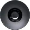 Stalgast Assiettes Creuses Assiette Creuse Porcelaine Noire Bord Lisse Ø 30cm