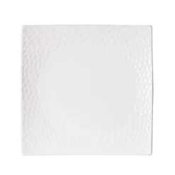 Table Passion Assiettes De Présentation Assiette De Présentation Dune 30 Cm En Porcelaine Blanc