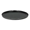Pomax Assiettes Plates Assiette De Présentation En Grès Noir