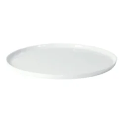 Pomax Assiettes Plates Assiette De Présentation En Porcelaine Blanc