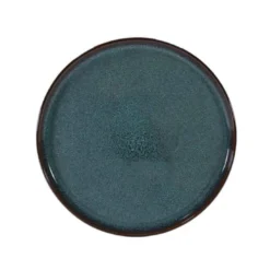 Sibo Homeconcept Assiettes à Dessert Assiette Dessert En Grés Artisanal Bleu 22 Cm - Lot De 6