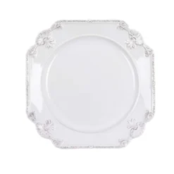 Blanc Mariclo Assiettes à Dessert Assiette En Céramique Blanche 22 Cm