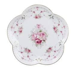 Blanc Mariclo Assiettes Plates Assiette En Céramique Blanche Ø19