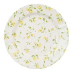 Blanc Assiettes à Dessert Assiette En Céramique Mutlicolore 20 Cm