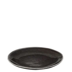 Broste Copenhagen Assiettes à Dessert Assiette Nordic Coal Ø20cm