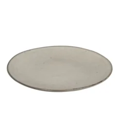 Broste Copenhagen Assiettes Plates Assiette Nordic Gris Sable Ø26cm
