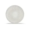 Salt&Pepper Assiettes à Dessert Assiette Plate 20cm Blanc Nuancé - Lot De 4