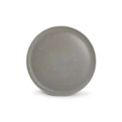 ONA Assiettes à Dessert Assiette Plate 22cm Gris - Lot De 4