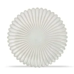 Salt&Pepper Assiettes Plates Assiette Plate 25cm Blanc Nuancé - Lot De 4