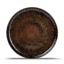 Salt&Pepper Assiettes Plates Assiette Plate 27cm Brun - Lot De 4 -Assiettes Soldes Magasin assiette plate 27cm brun lot de 4 3