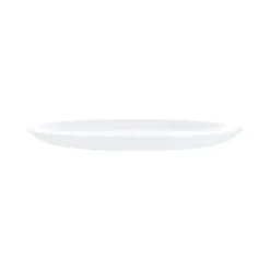 Luminarc Assiettes Plates Assiette Plate Blanche En Verre Opale Extra Résistant D25cm -Assiettes Soldes Magasin assiette plate blanche en verre opale extra resistant d25cm 1