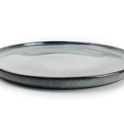 ONA Assiettes Plates Assiette Plate Bleu Ø 27cm - Lot De 4 -Assiettes Soldes Magasin assiette plate bleu oe 27cm lot de 4 2