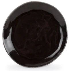 Salt&Pepper Assiettes à Dessert Assiette Plate Coupe Vert Ø 20cm - Lot De 4