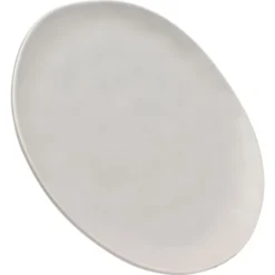 Kare Design Assiettes Plates Assiette Plate En Céramique Grise D26 - Lot De 4 -Assiettes Soldes Magasin assiette plate en ceramique grise d26 lot de 4 2