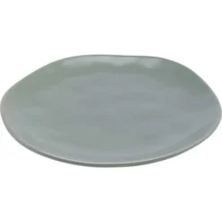 Kare Design Assiettes Plates Assiette Plate En Céramique Sauge D20 - Lot De 4 -Assiettes Soldes Magasin assiette plate en ceramique sauge d20 lot de 4 4