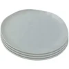 Kare Design Assiettes Plates Assiette Plate En Céramique Sauge D26 - Lot De 4