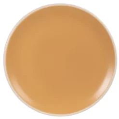 Maisons Du Monde Assiettes Plates Assiette Plate En Faïence Jaune - Lot De 6 -Assiettes Soldes Magasin assiette plate en faience jaune 1000 5 2 228536 1 2