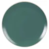 Maisons Du Monde Assiettes Plates Assiette Plate En Faïence Verte - Lot De 6