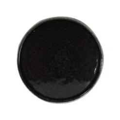 Sibo Homeconcept Assiettes Plates Assiette Plate En Grès Artisanal Brun 28 Cm - Lot De 4