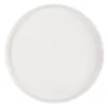 Maisons Du Monde Vaisselle De Noël Assiette Plate En Grès Blanc - Lot De 6