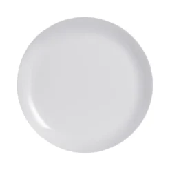 Luminarc Assiettes Plates Assiette Plate En Opale Gris D27cm